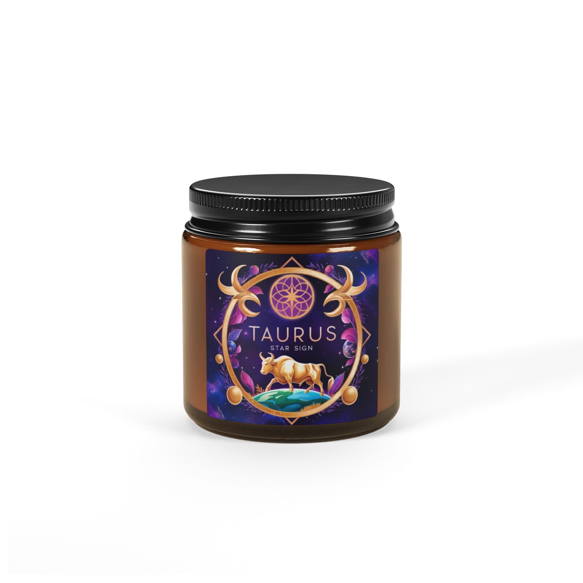 Taurus Scented Soy Candle, Astrology Decor, Zodiac Gift for Taurus, Birthday Gift, Home Fragrance, Spiritual Candle