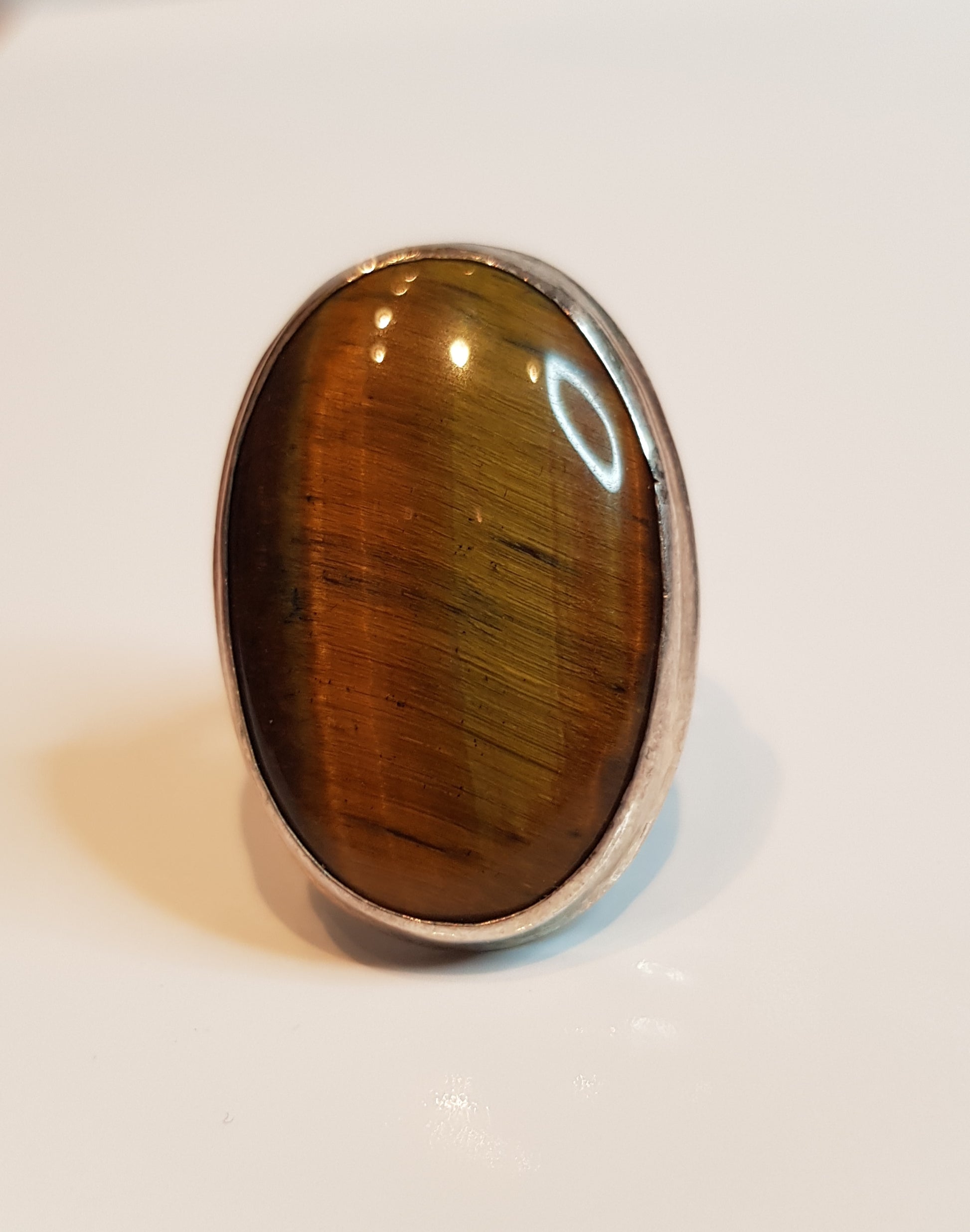 Tiger's Eye Ring - Sz 8