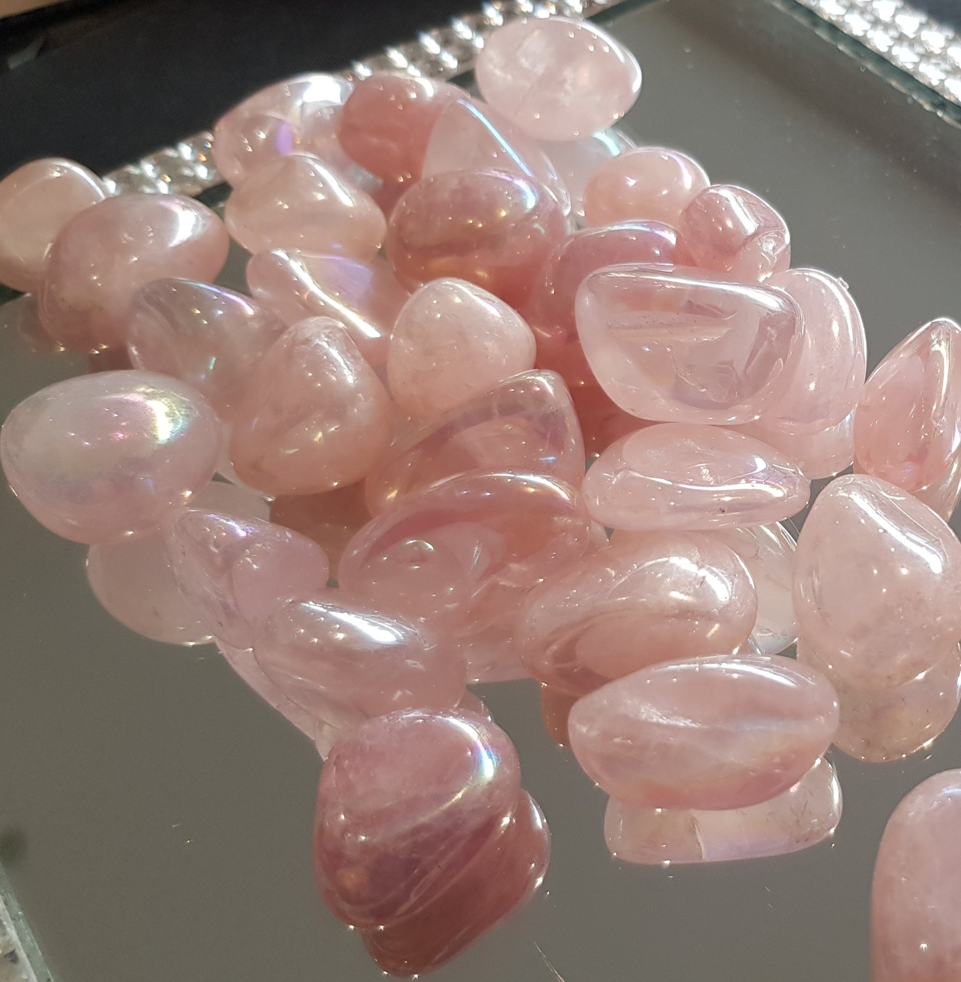 Aura Quartz - Tumbled Stone