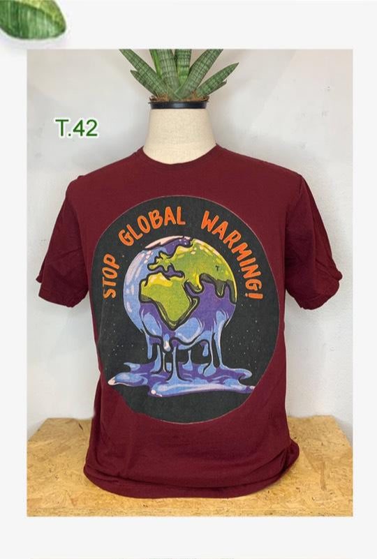 T-Shirt - Environmentally Conscious - Stop Pollution