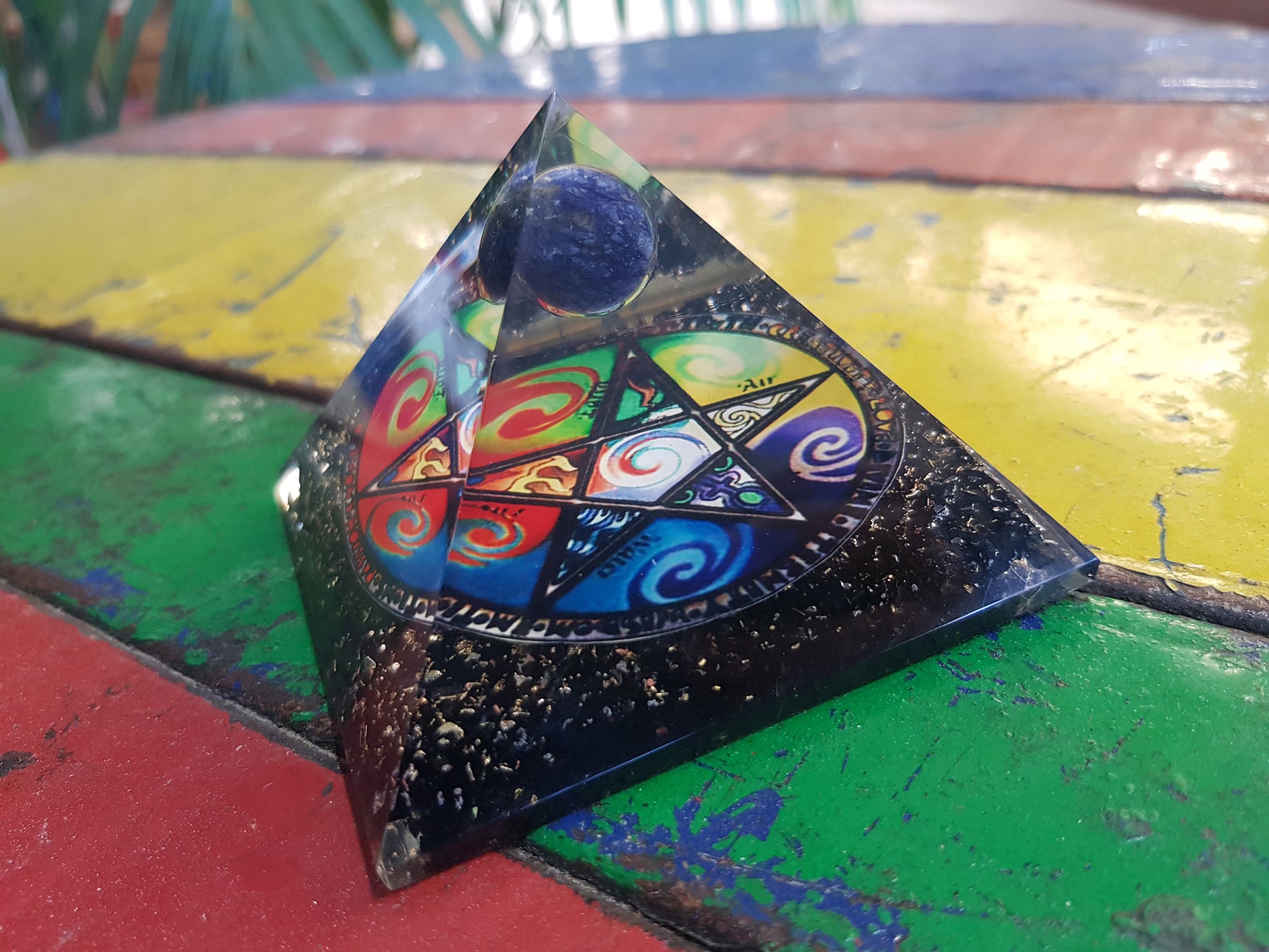 Lapis Lazuli - Orgone Pyramid