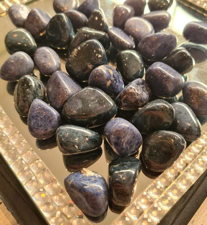 Blue Coral - Tumbled Stone