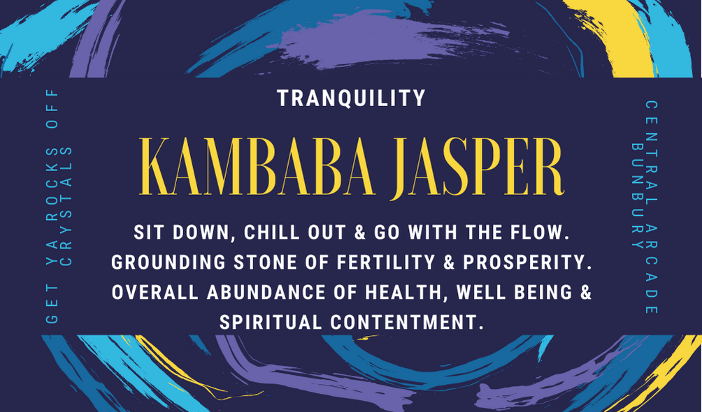 Kambaba Jasper - Tumbled Stone