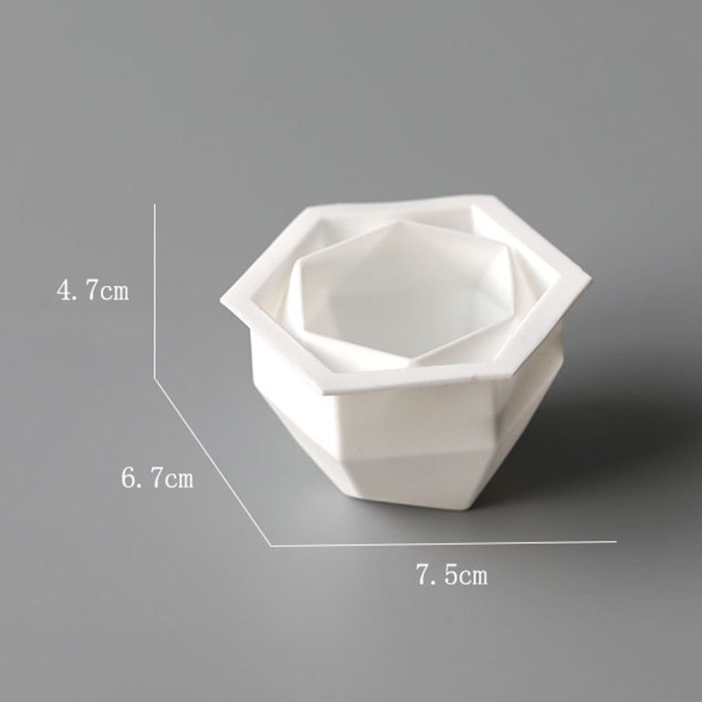 Rhombus Ball  - Candle Mold - Geometric