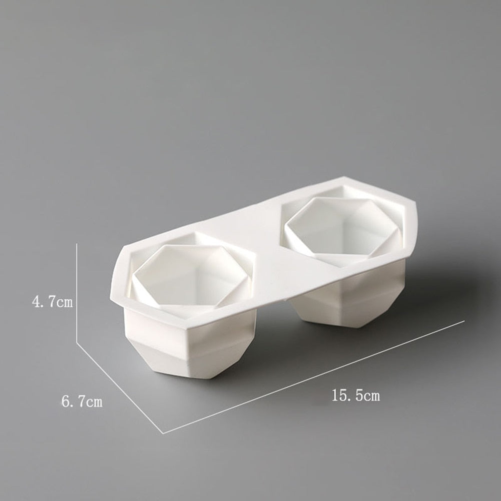 Rhombus Ball  - Candle Mold - Geometric