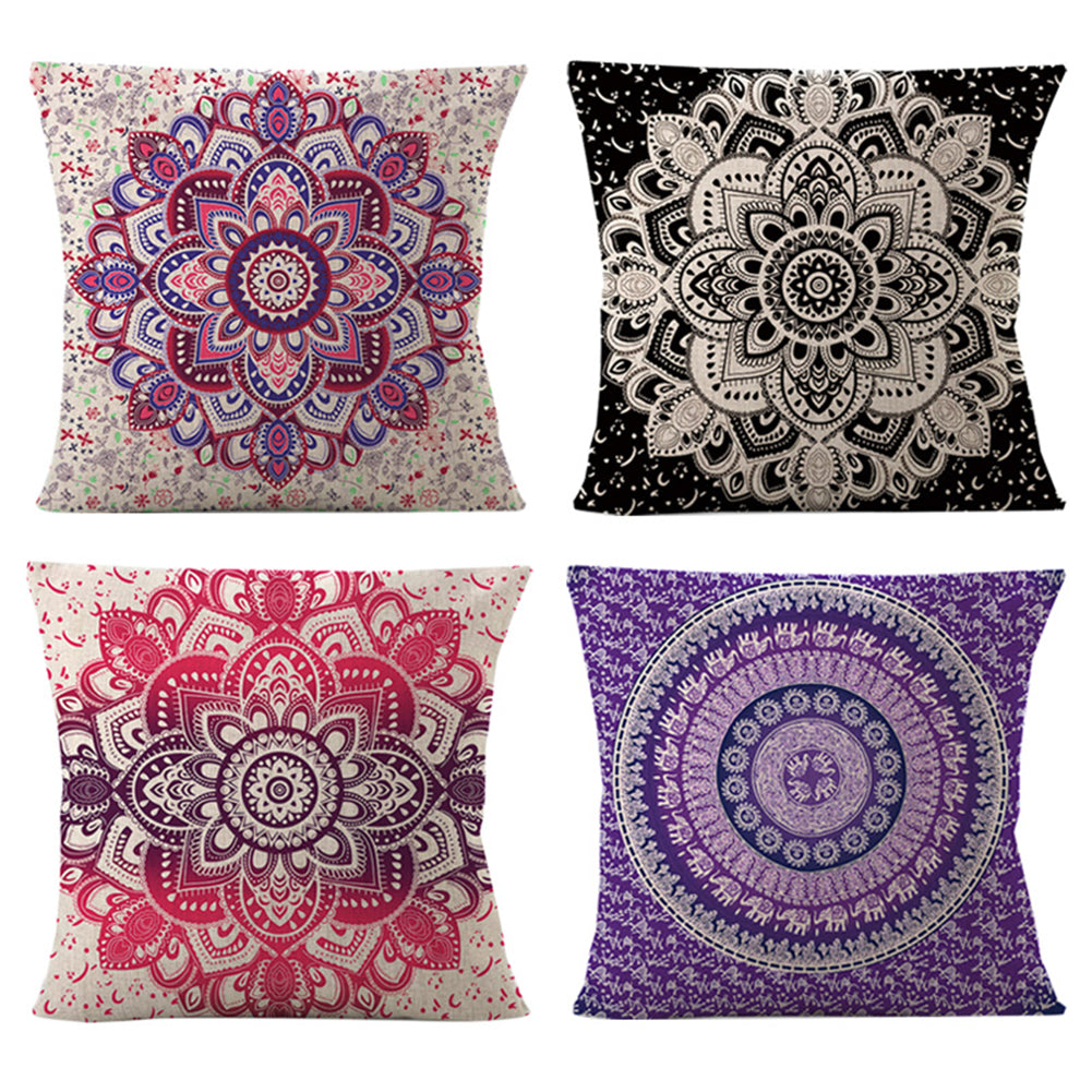 Cushion Cover - Mandala Motif - Various Designs
