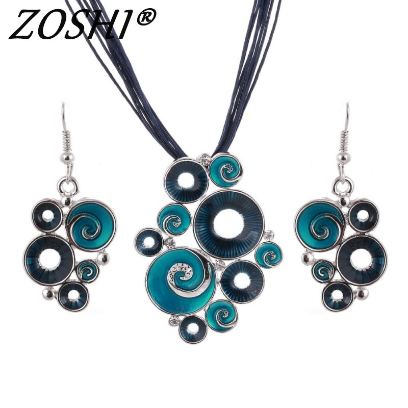 Enamel African Style Jewellery Sets