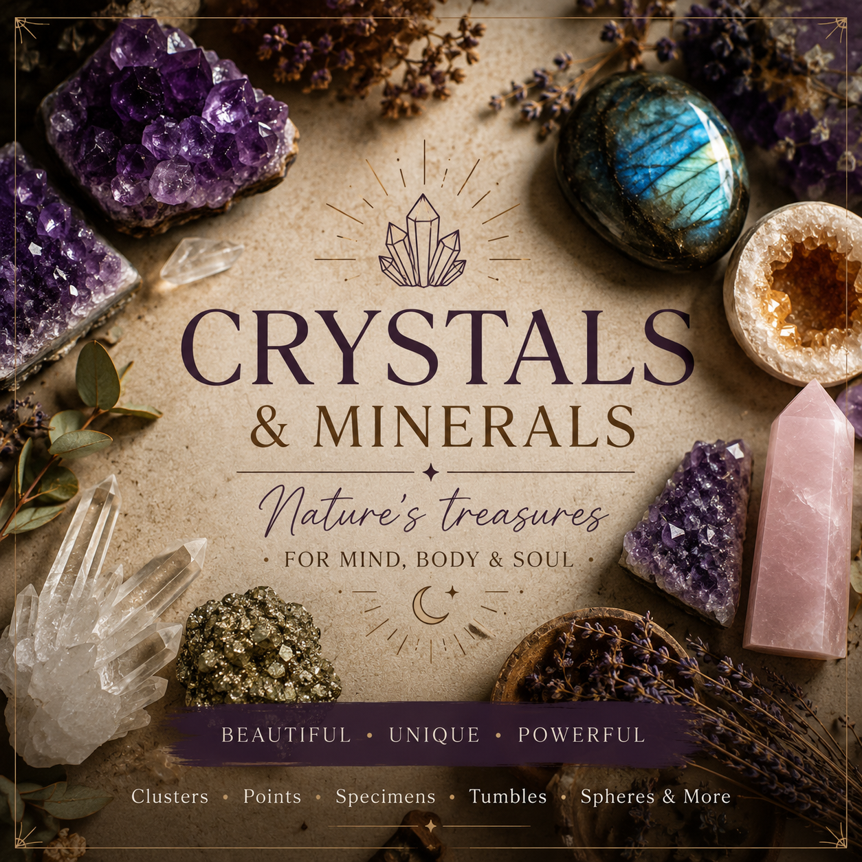 Crystals & Minerals