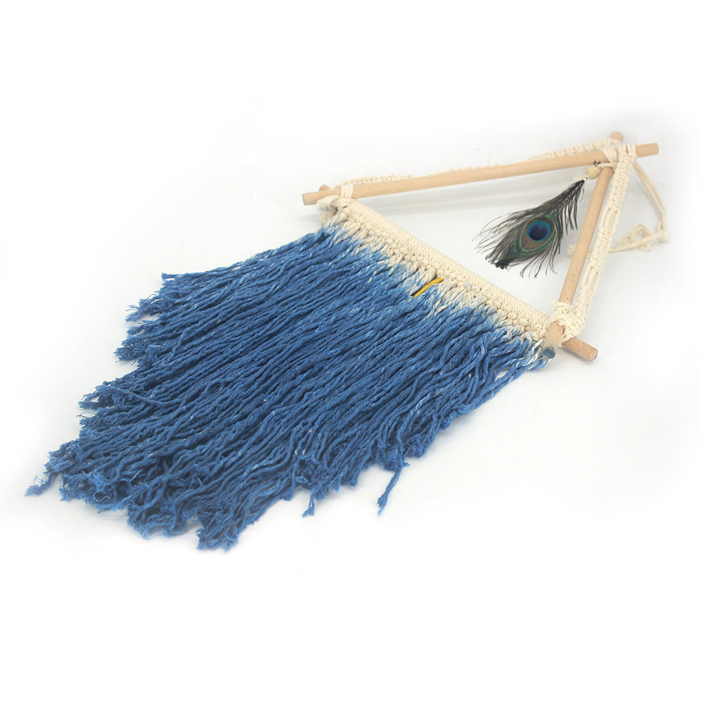 Macrame - Geometric Peacock Flare - Boho tapestry