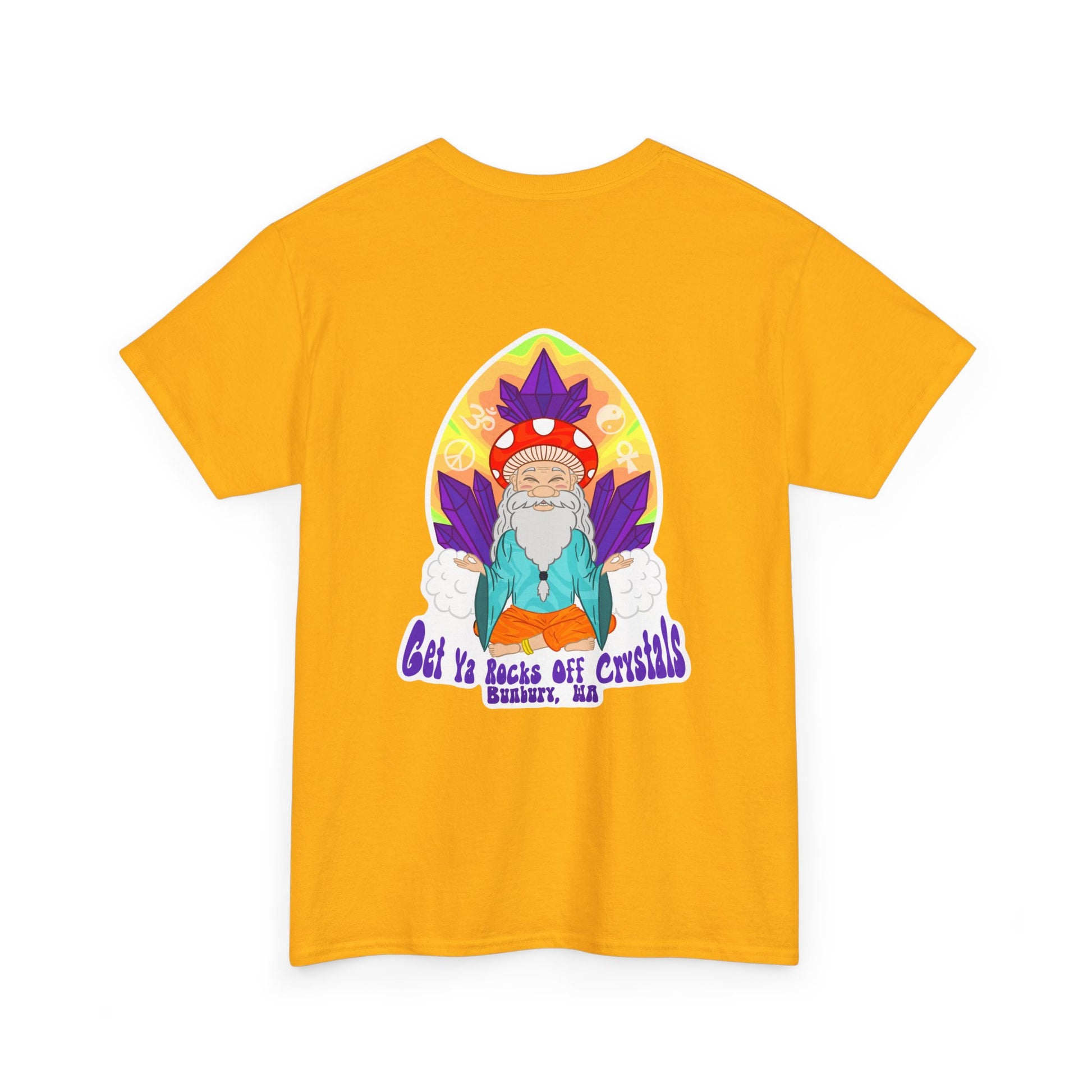 Bohemian Garden Tee - Sun and Moon Design, Spiritual Gift, Festival Wear, Unisex Cotton T-Shirt, Meditation Top, Nature Lover's Style