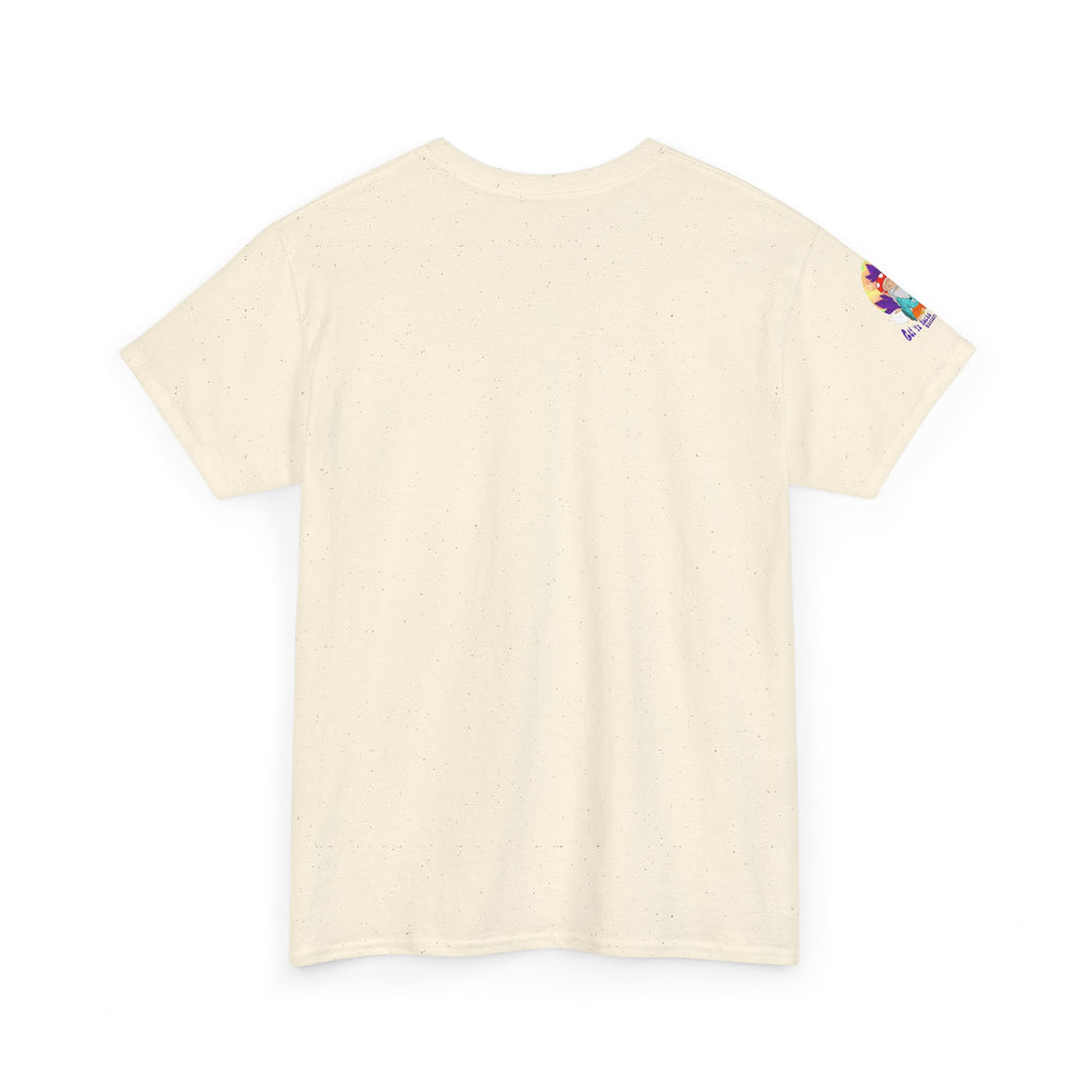 A Custom - Meditating Dog Unisex Heavy Cotton Tee - Chill Vibes Tee for Dog Lovers