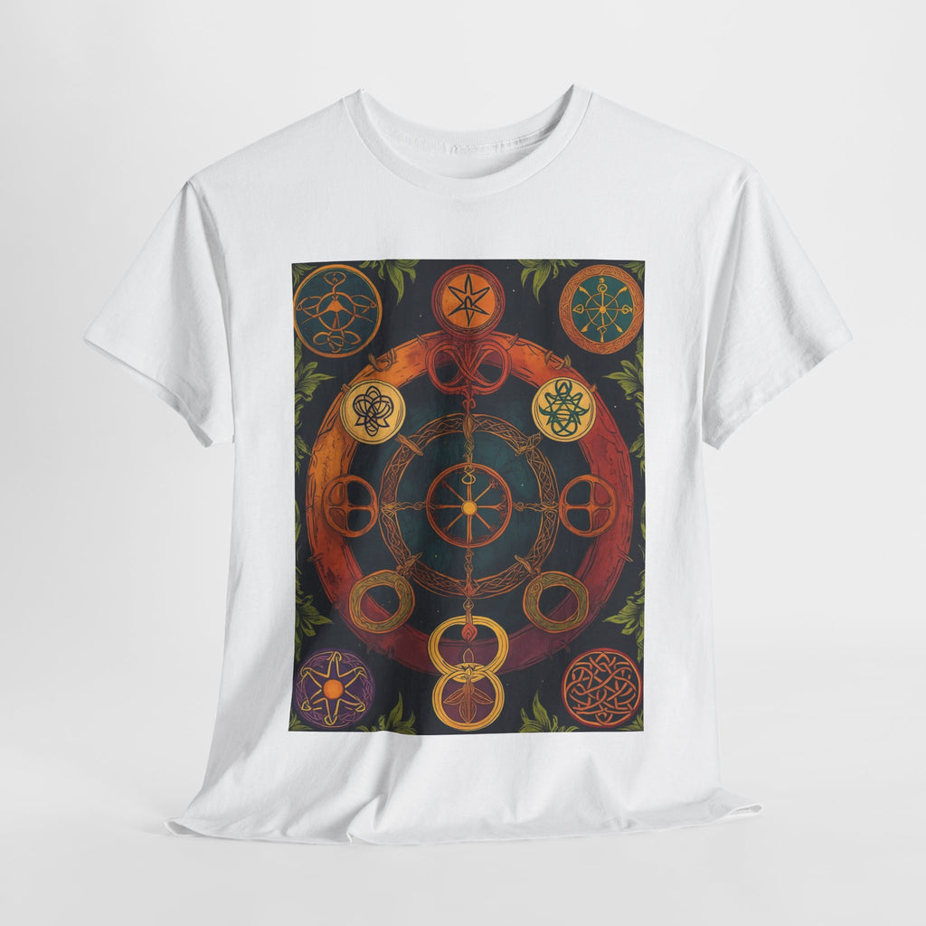 Pagan Symbology Graphic Tee - GYROC Custom Unisex