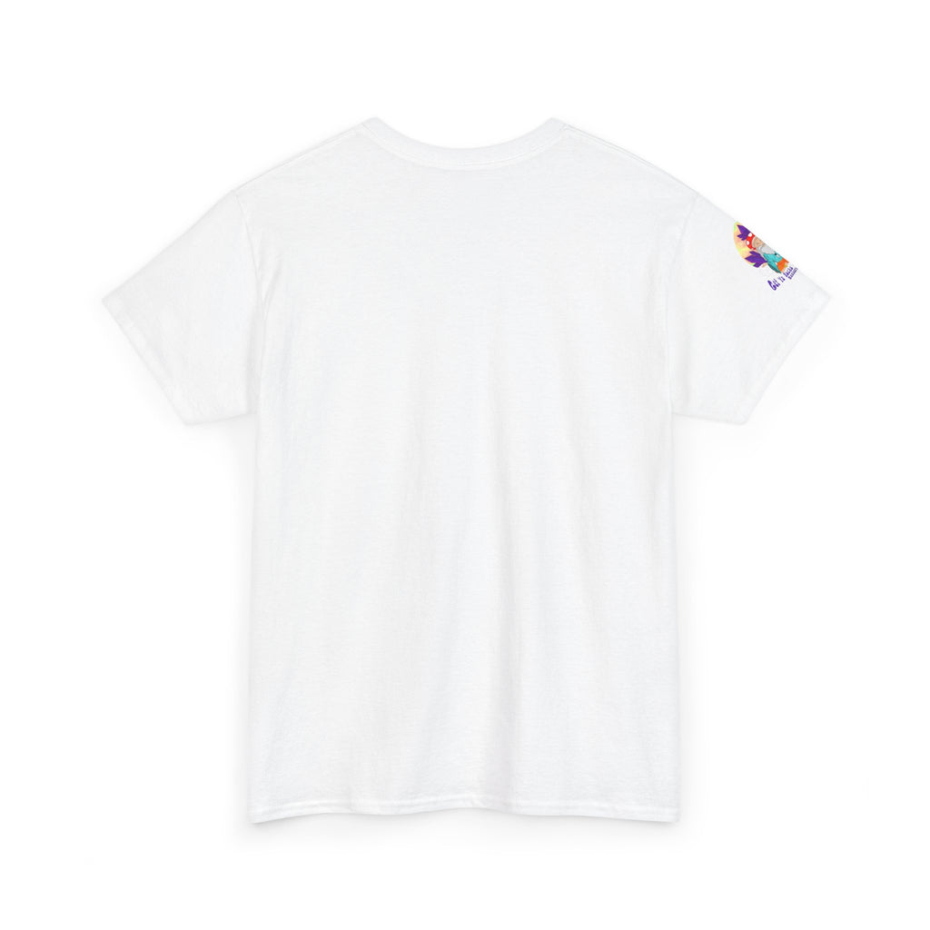 A Custom - Meditating Dog Unisex Heavy Cotton Tee - Chill Vibes Tee for Dog Lovers