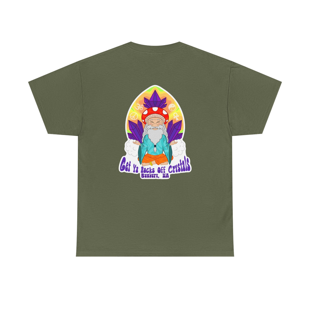 Mystical Art Unisex Heavy Cotton Tee, Trendy T-Shirt, Spiritual Vibes Tee, Gifting for Holidays, Everyday Wear