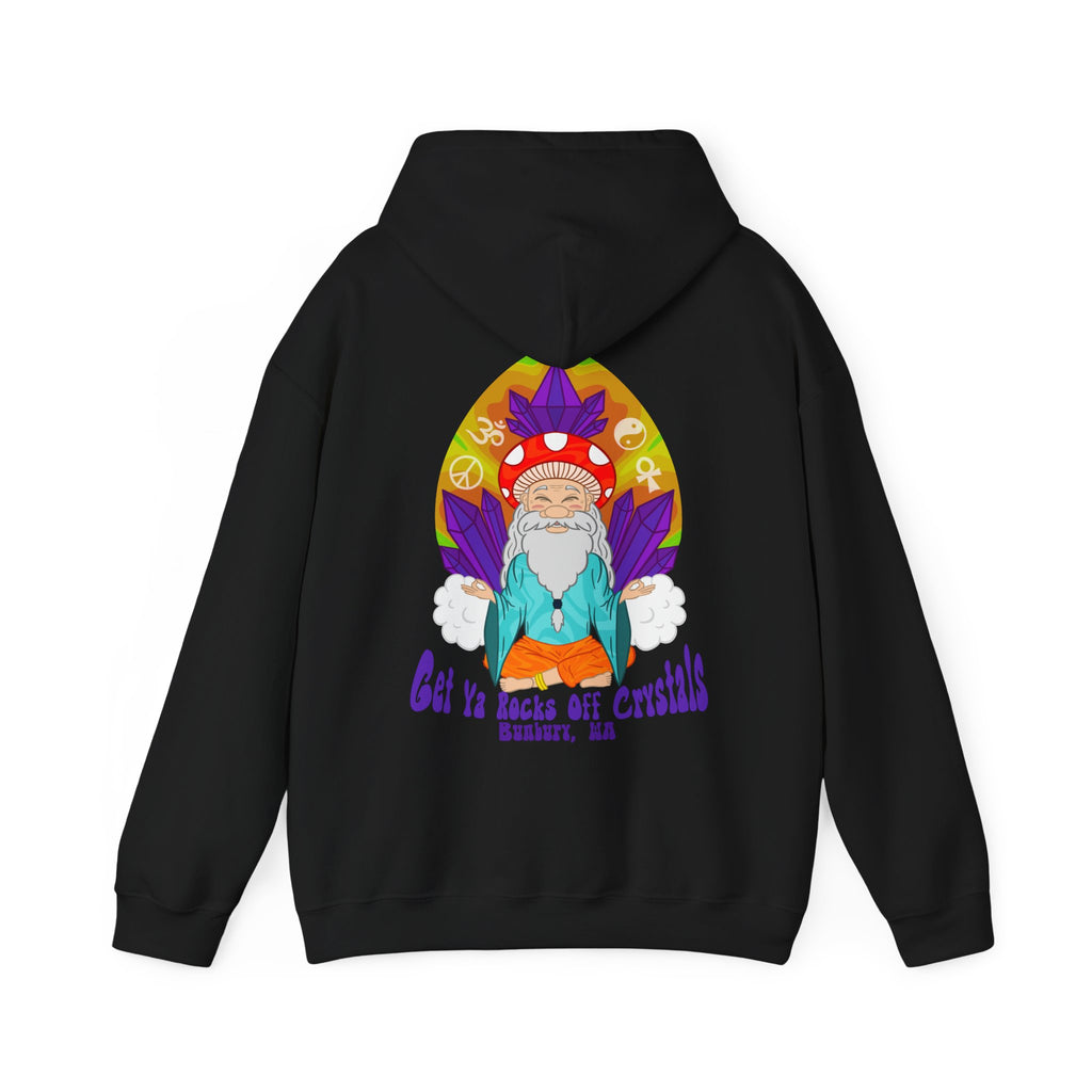 Crystal Goblin Hoodie | Unisex Sweatshirt "Get Ya Rocks Off Crystals" Design