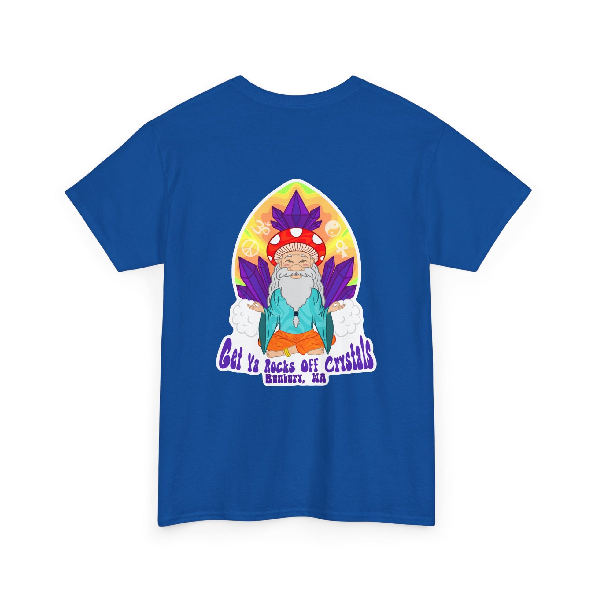Bohemian Garden Tee - Sun and Moon Design, Spiritual Gift, Festival Wear, Unisex Cotton T-Shirt, Meditation Top, Nature Lover's Style