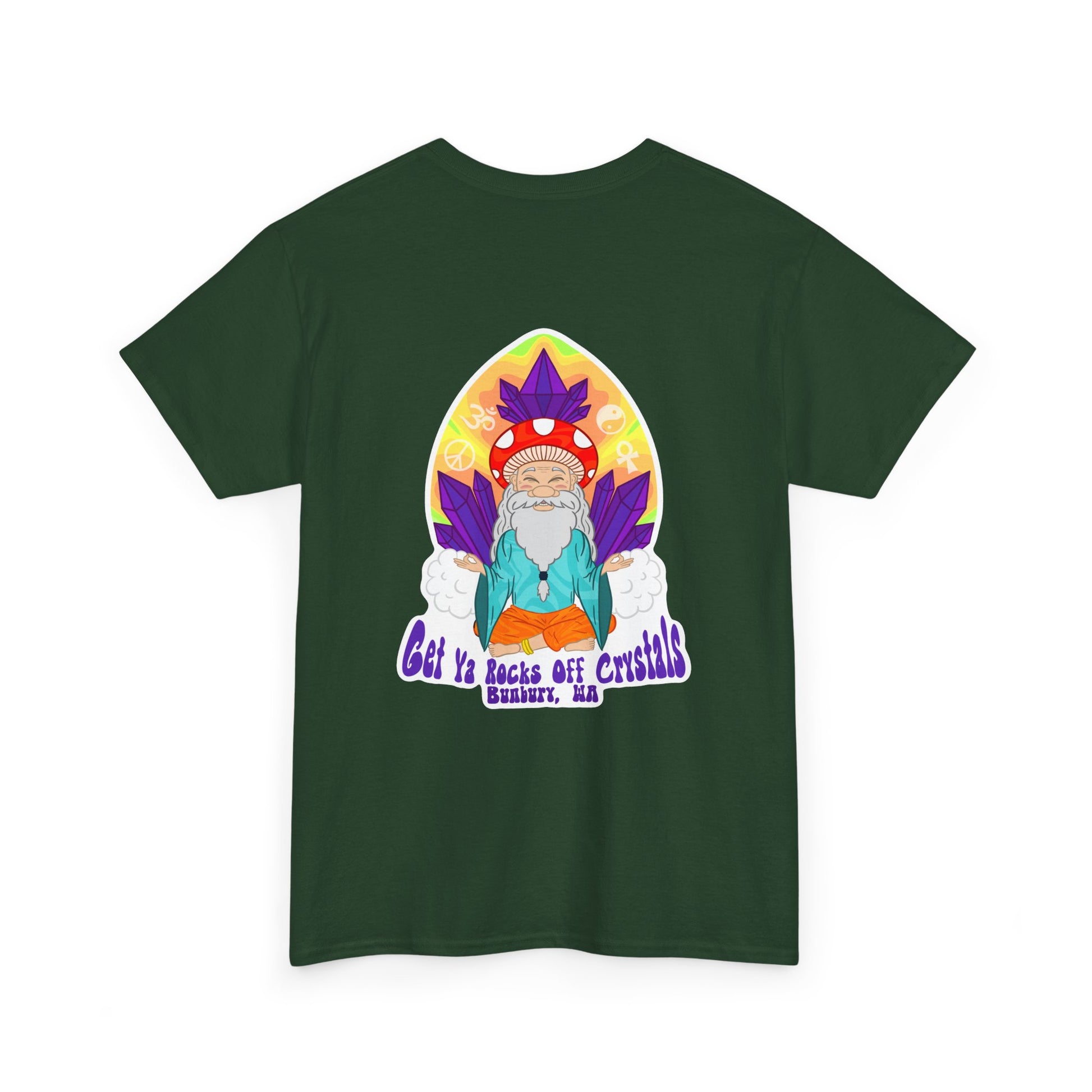 Mystical Art Unisex Heavy Cotton Tee, Trendy T-Shirt, Spiritual Vibes Tee, Gifting for Holidays, Everyday Wear