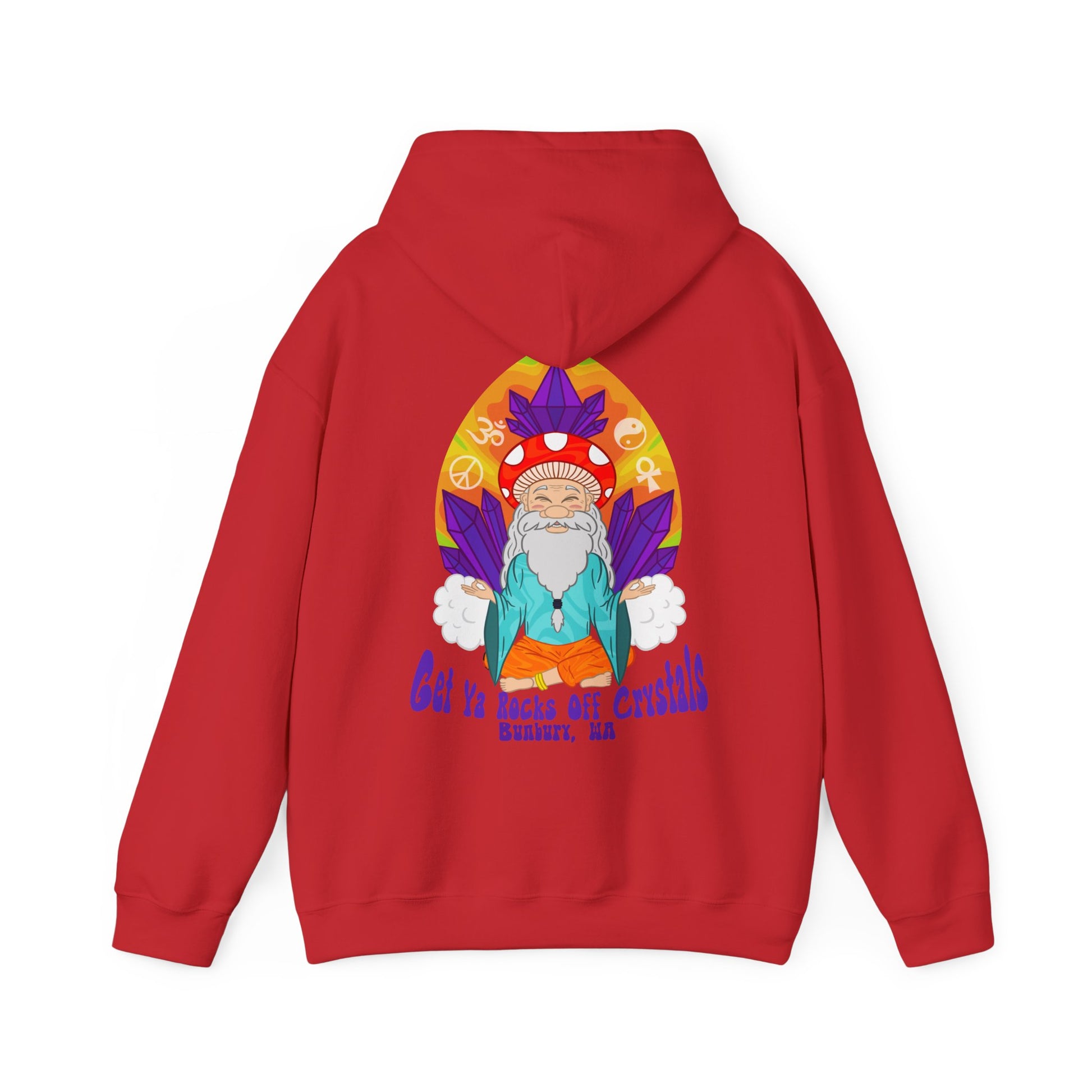 Crystal Goblin Hoodie | Unisex Sweatshirt "Get Ya Rocks Off Crystals" Design