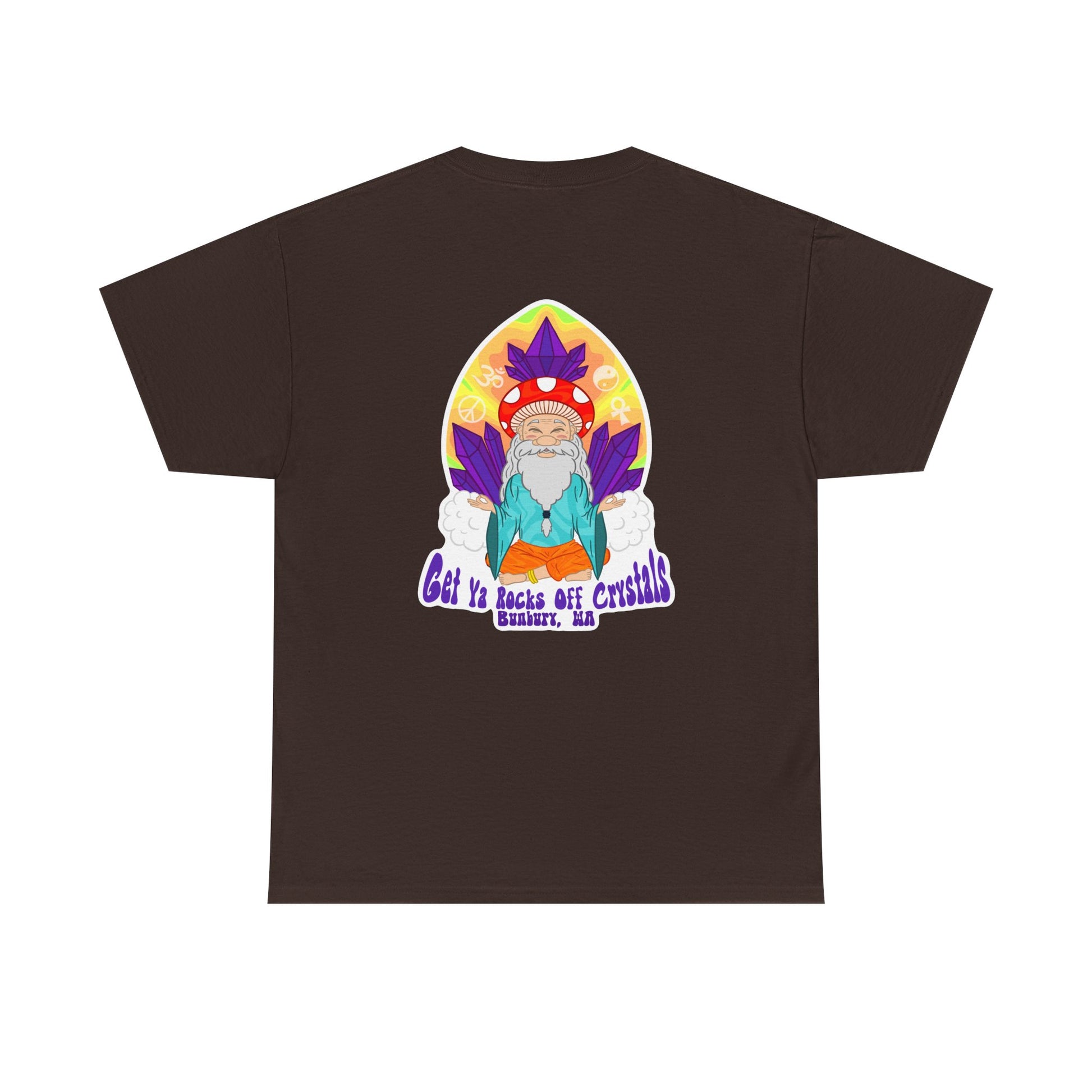Mystical Art Unisex Heavy Cotton Tee, Trendy T-Shirt, Spiritual Vibes Tee, Gifting for Holidays, Everyday Wear