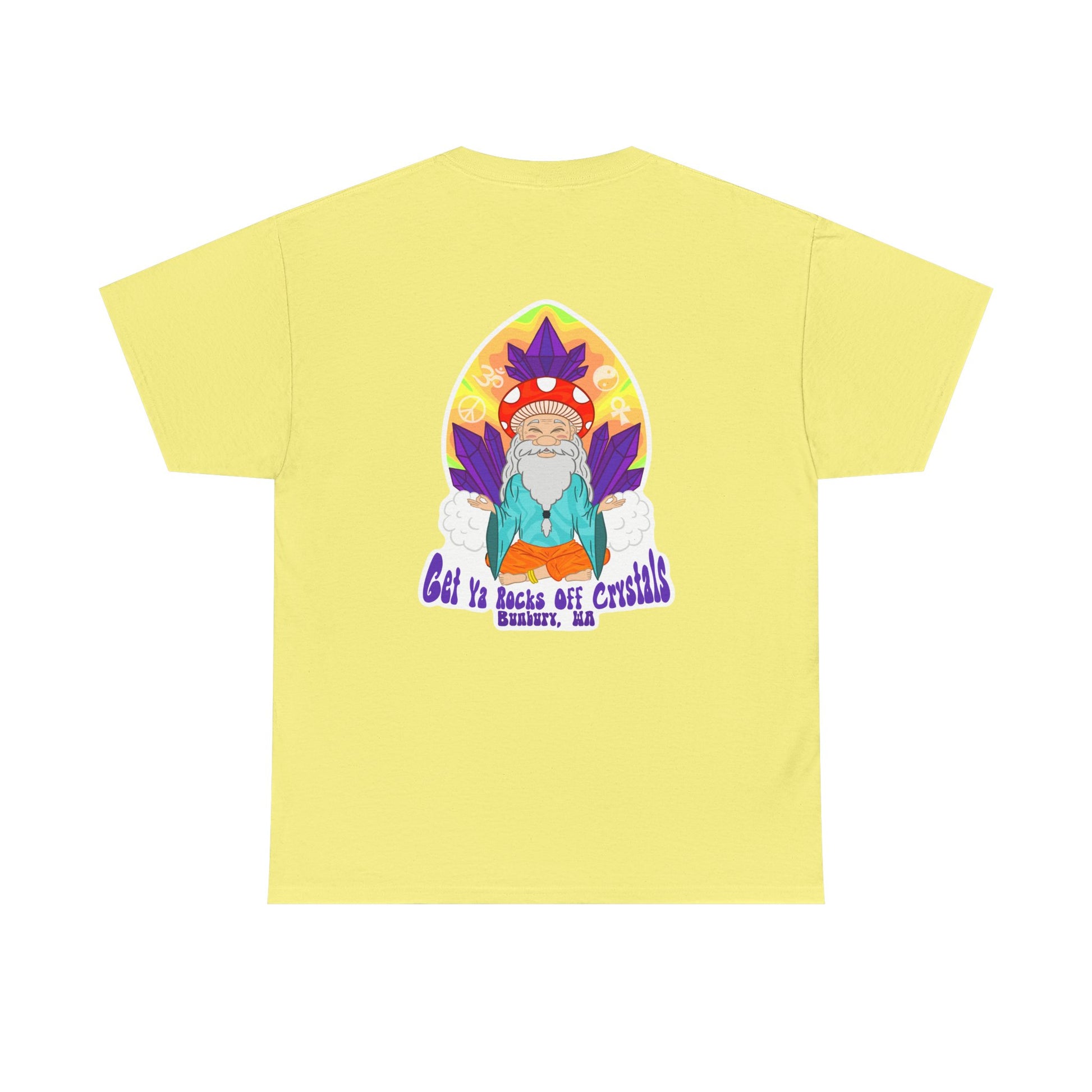 Mystical Art Unisex Heavy Cotton Tee, Trendy T-Shirt, Spiritual Vibes Tee, Gifting for Holidays, Everyday Wear