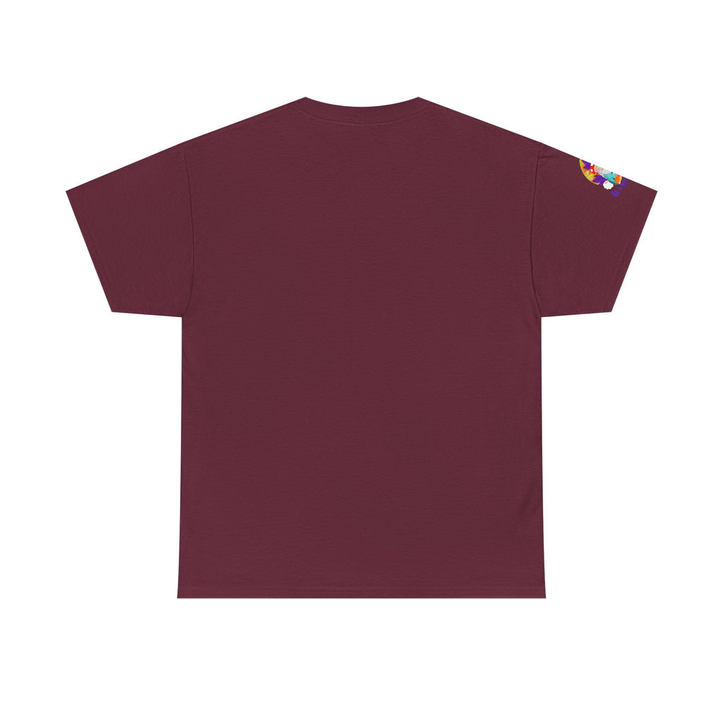 A Custom - Meditating Dog Unisex Heavy Cotton Tee - Chill Vibes Tee for Dog Lovers