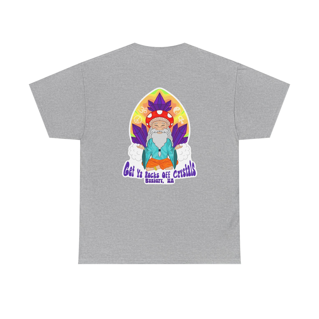 Mystical Graphic Tee, Unisex Heavy Cotton Tee, Bohemian Style Shirt, Gift for Spirituality, Witchy Fashion, Crystal Lover T-Shirt
