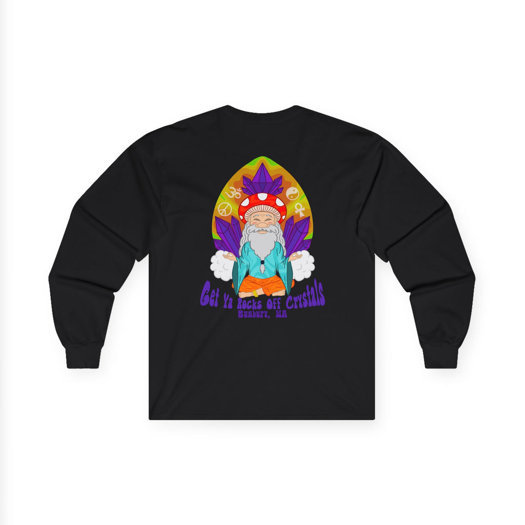 Crystal Shop Bunbury Long Sleeve Tee, - Get Ya Rocks Off Crystals, Unisex Cotton Shirt, Crystal Shop Merch, Unisex Long Sleeve
