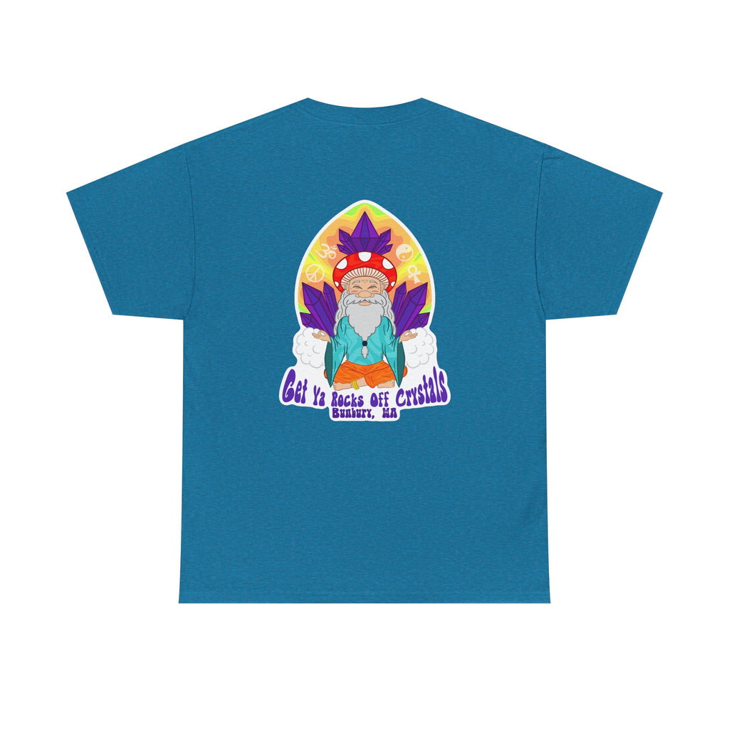 Bohemian Garden Tee - Sun and Moon Design, Spiritual Gift, Festival Wear, Unisex Cotton T-Shirt, Meditation Top, Nature Lover's Style