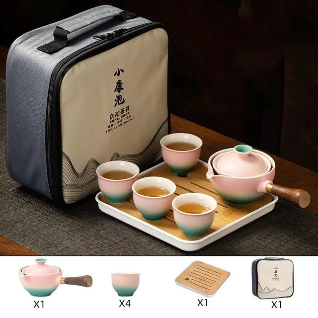 Chinese Kung Fu Tea set  - Travel Tea set Ceramic