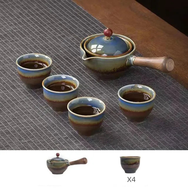 Chinese Kung Fu Tea set  - Travel Tea set Ceramic