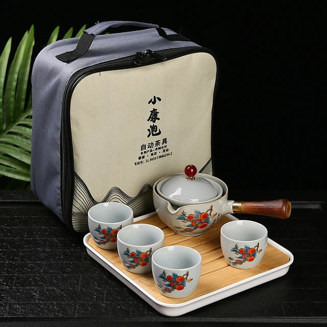 Chinese Kung Fu Tea set  - Travel Tea set Ceramic
