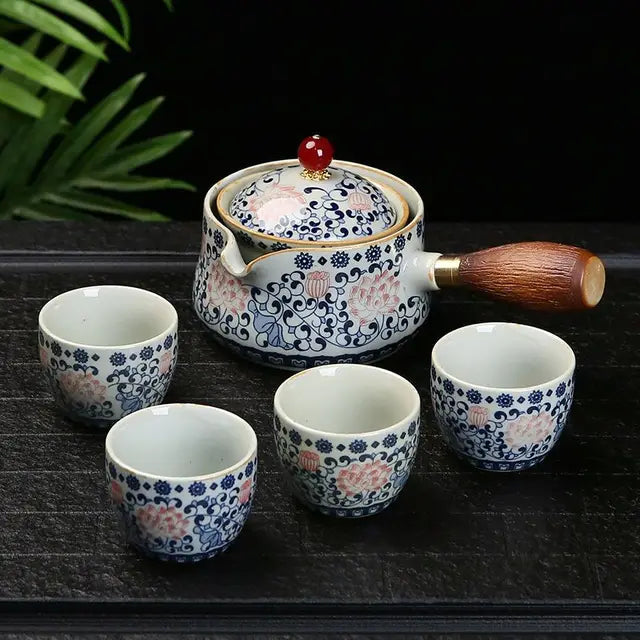 Chinese Kung Fu Tea set  - Travel Tea set Ceramic