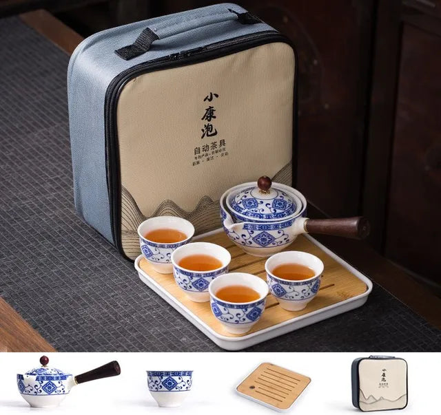 Chinese Kung Fu Tea set  - Travel Tea set Ceramic
