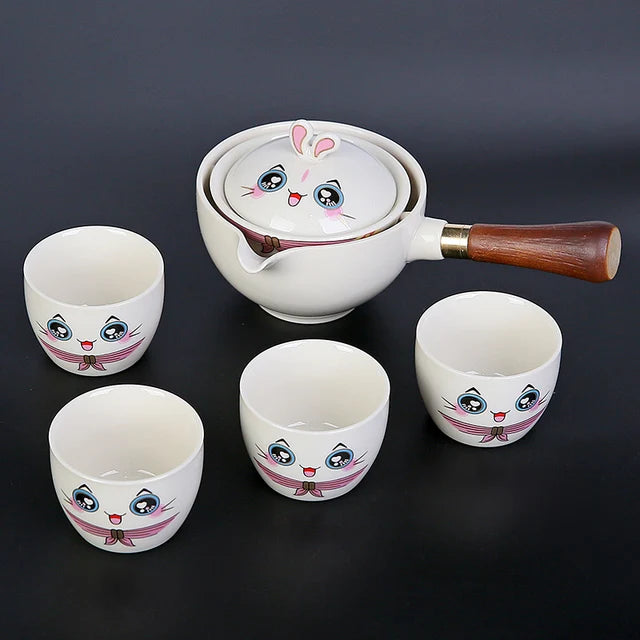 Chinese Kung Fu Tea set  - Travel Tea set Ceramic
