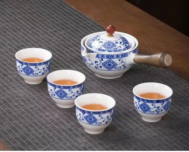 Chinese Kung Fu Tea set  - Travel Tea set Ceramic