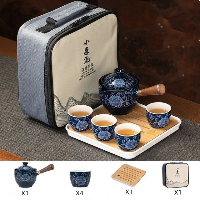 Chinese Kung Fu Tea set  - Travel Tea set Ceramic