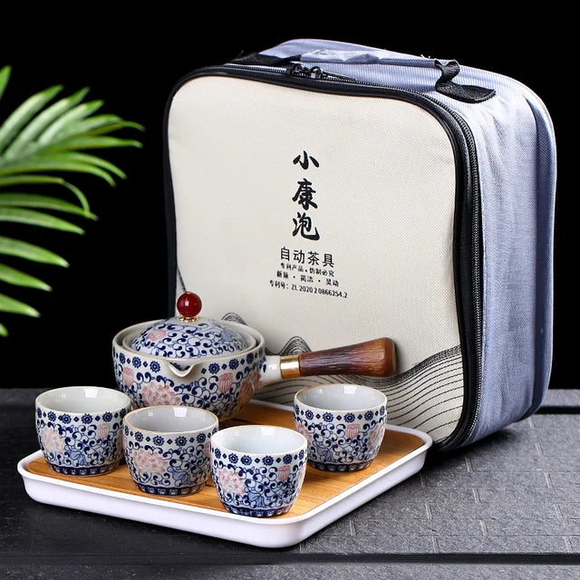 Chinese Kung Fu Tea set  - Travel Tea set Ceramic