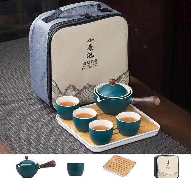 Chinese Kung Fu Tea set  - Travel Tea set Ceramic