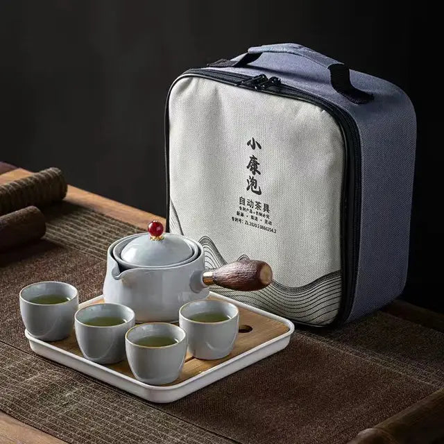 Chinese Kung Fu Tea set  - Travel Tea set Ceramic