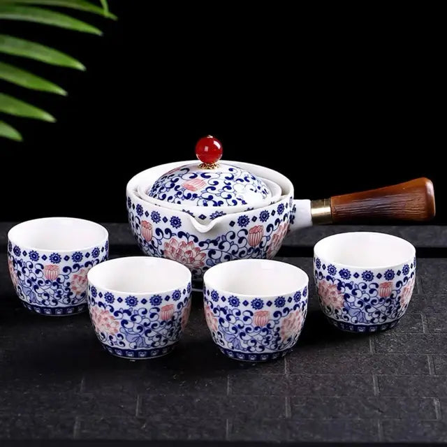 Chinese Kung Fu Tea set  - Travel Tea set Ceramic