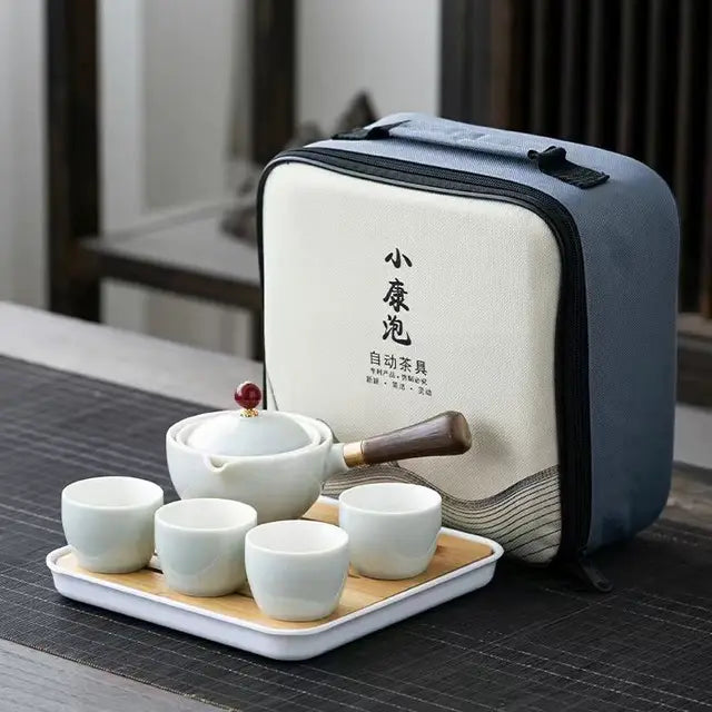 Chinese Kung Fu Tea set  - Travel Tea set Ceramic