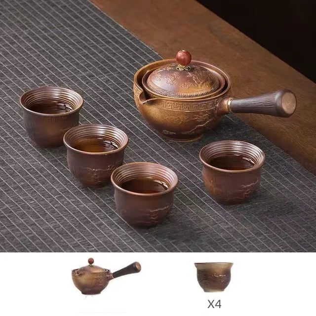 Chinese Kung Fu Tea set  - Travel Tea set Ceramic