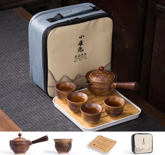 Chinese Kung Fu Tea set  - Travel Tea set Ceramic