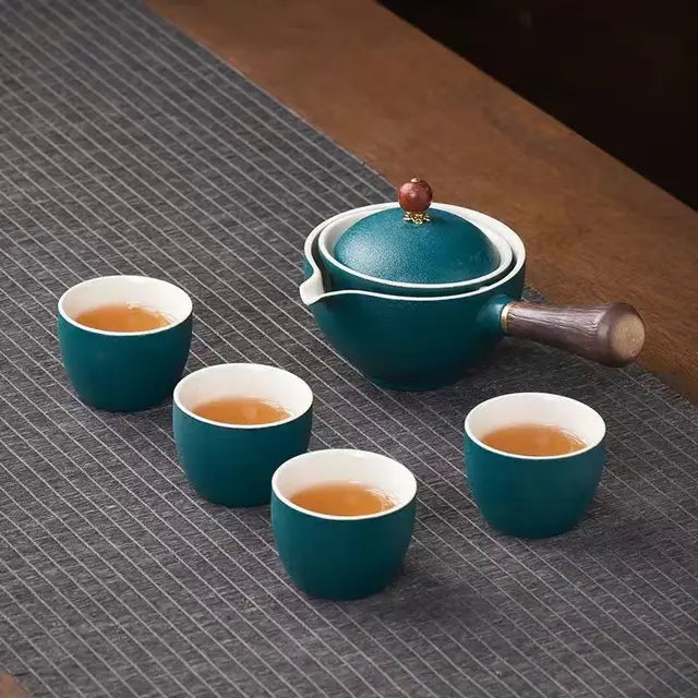 Chinese Kung Fu Tea set  - Travel Tea set Ceramic