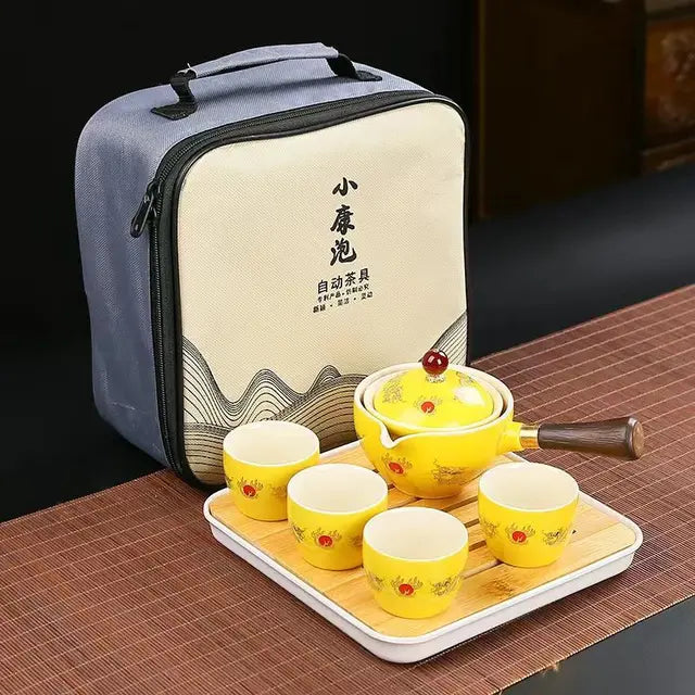 Chinese Kung Fu Tea set  - Travel Tea set Ceramic