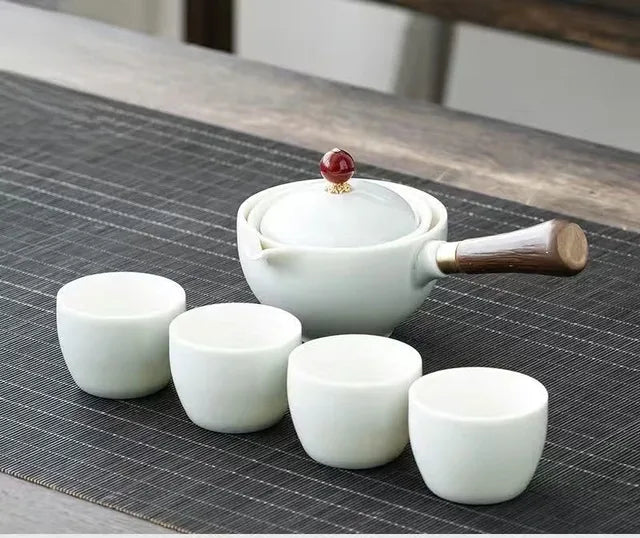 Chinese Kung Fu Tea set  - Travel Tea set Ceramic