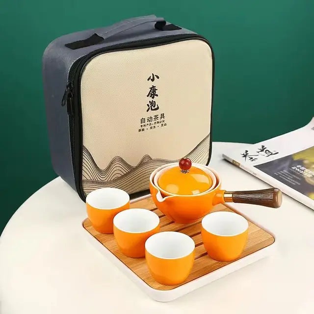 Chinese Kung Fu Tea set  - Travel Tea set Ceramic