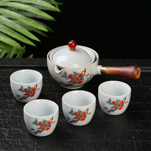Chinese Kung Fu Tea set  - Travel Tea set Ceramic