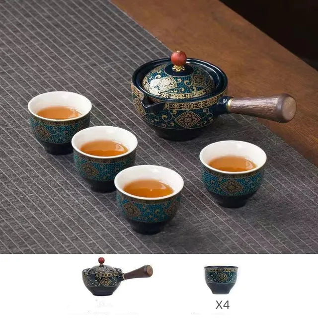 Chinese Kung Fu Tea set  - Travel Tea set Ceramic