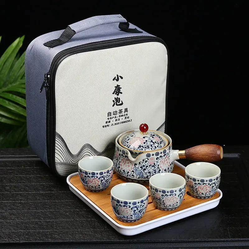 Chinese Kung Fu Tea set  - Travel Tea set Ceramic